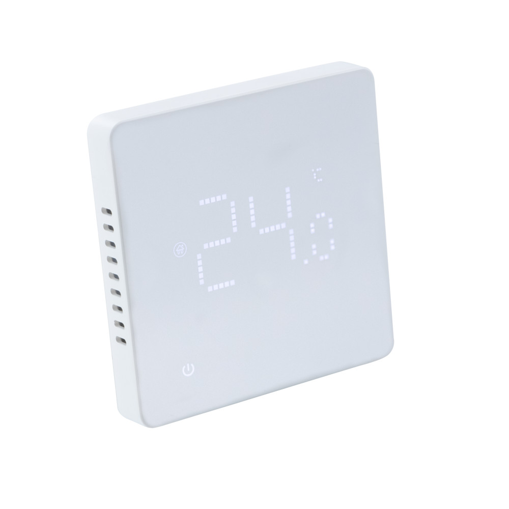 Комнатный WIFI-хронотермостат, универсальный, белый VT.AC608.W