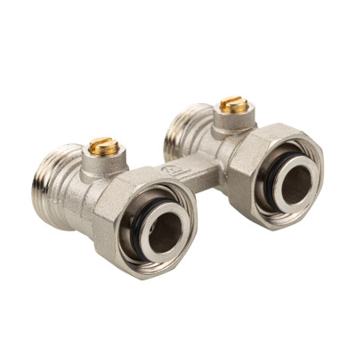 Узел для нижнего подключения радиатора VT.345.NE